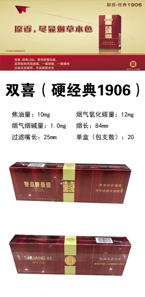 双喜1906香烟在哪买?双喜1906香烟口感怎么样？